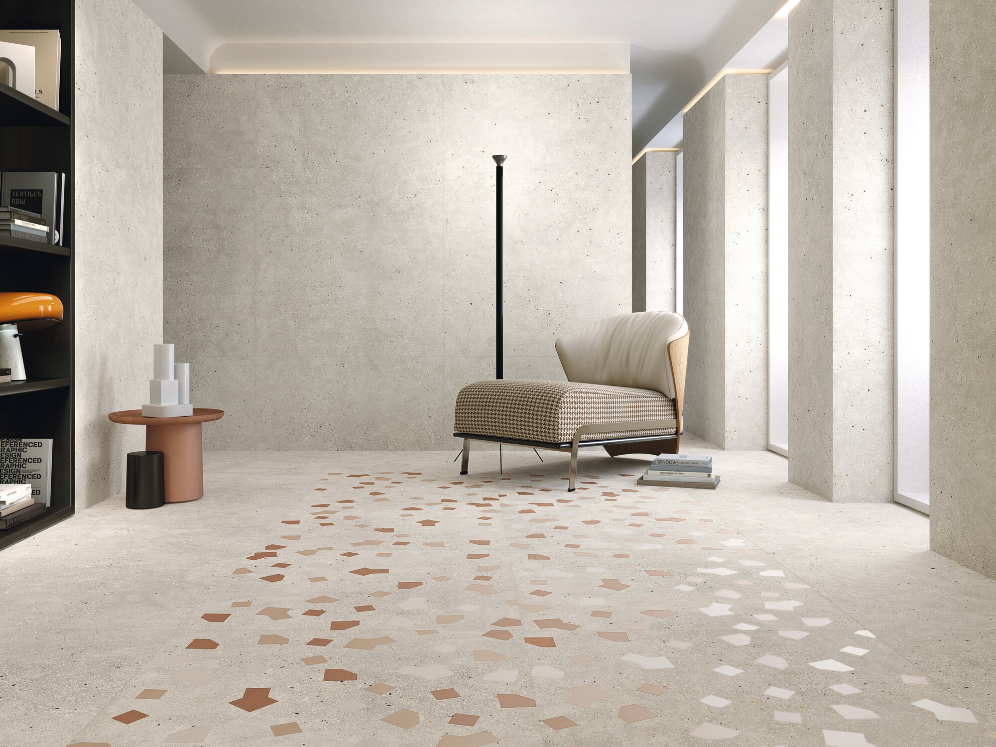 Керамогранит Fiori Graphite Rect 90х90