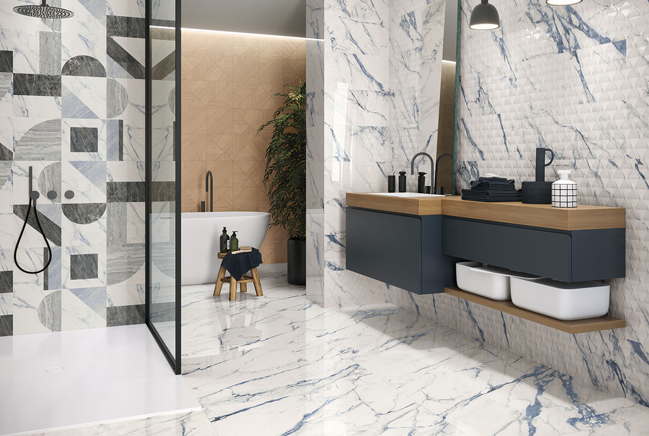 FIRENZE BLUE CALACATTA / BLUE CALACATTA RELIEVE